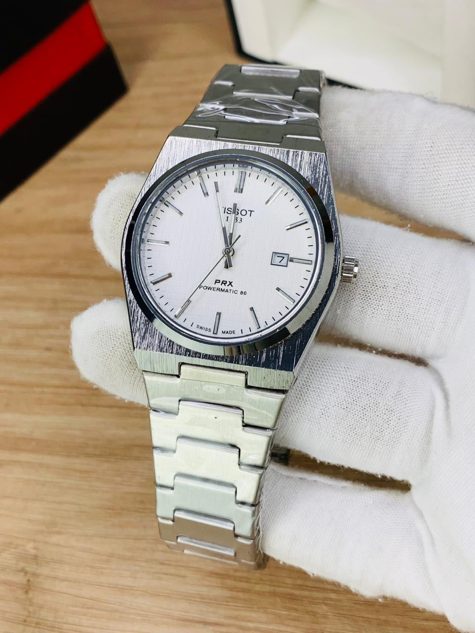 PRX White Dial