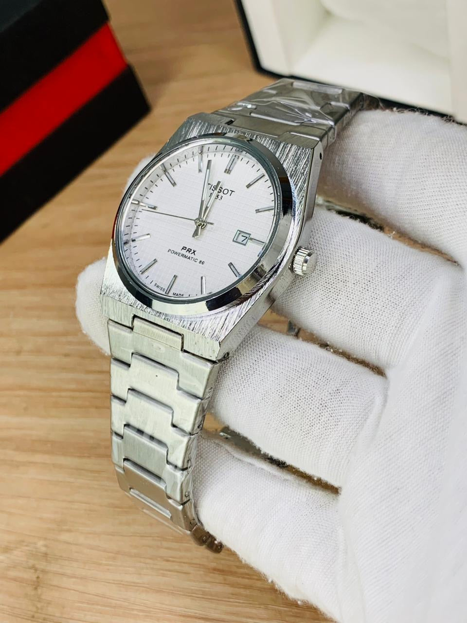 PRX White Dial