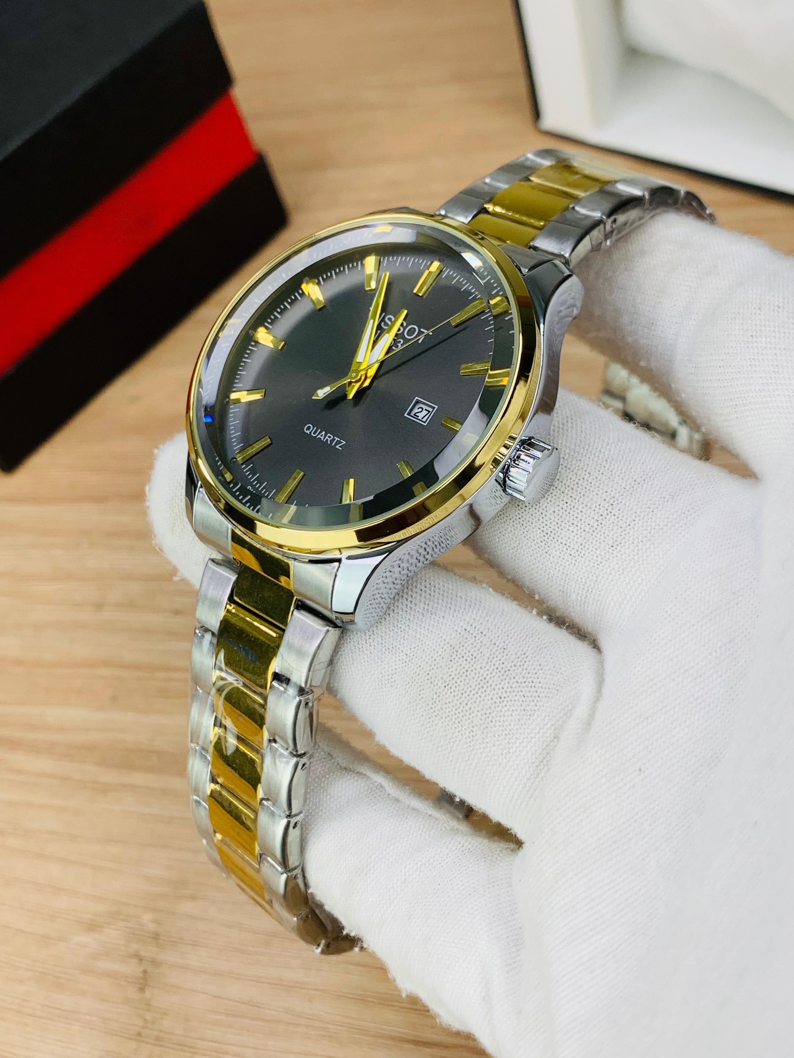 Two Tune Black Dial Watch