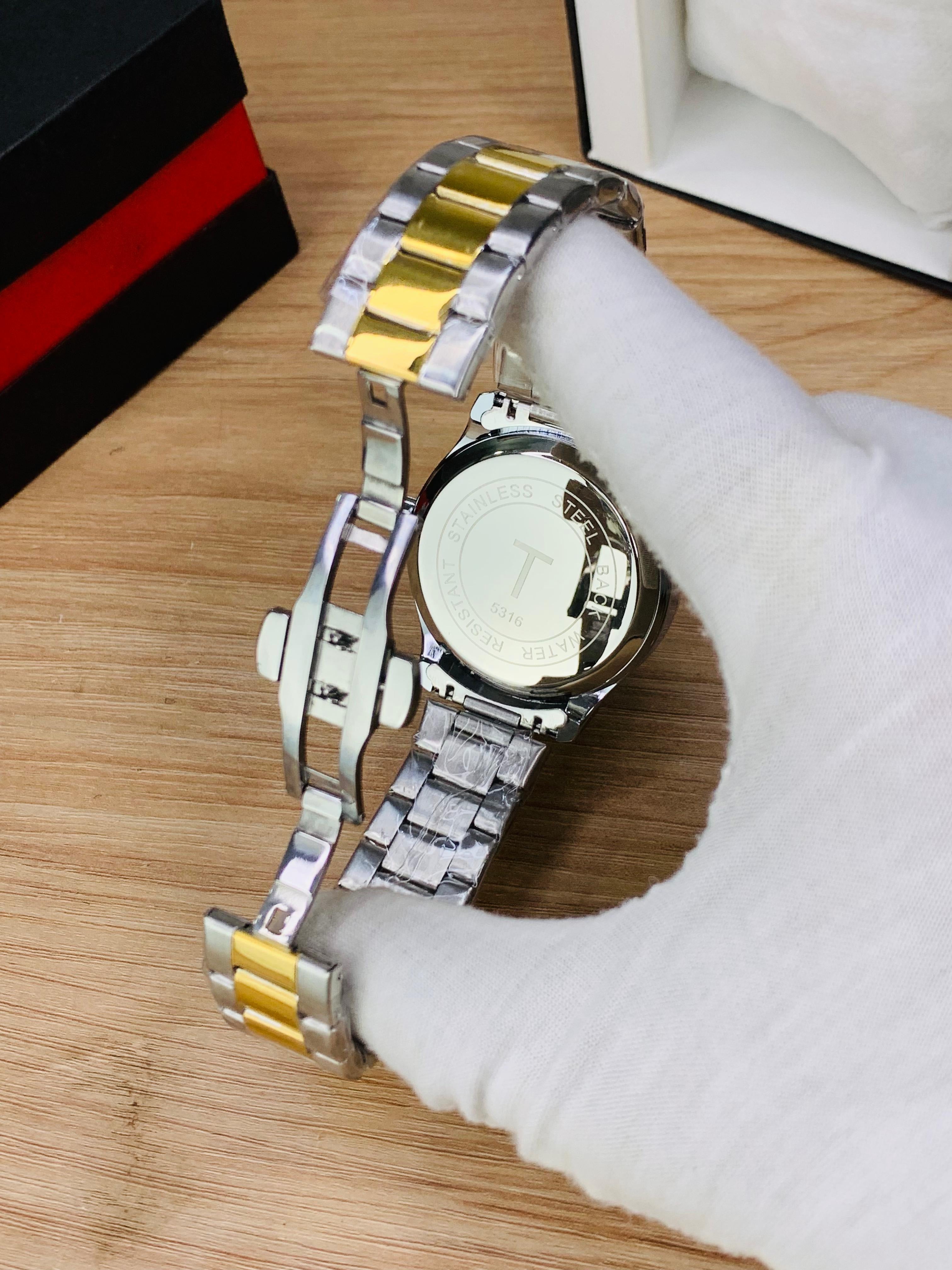 Two Tune Black Dial Watch