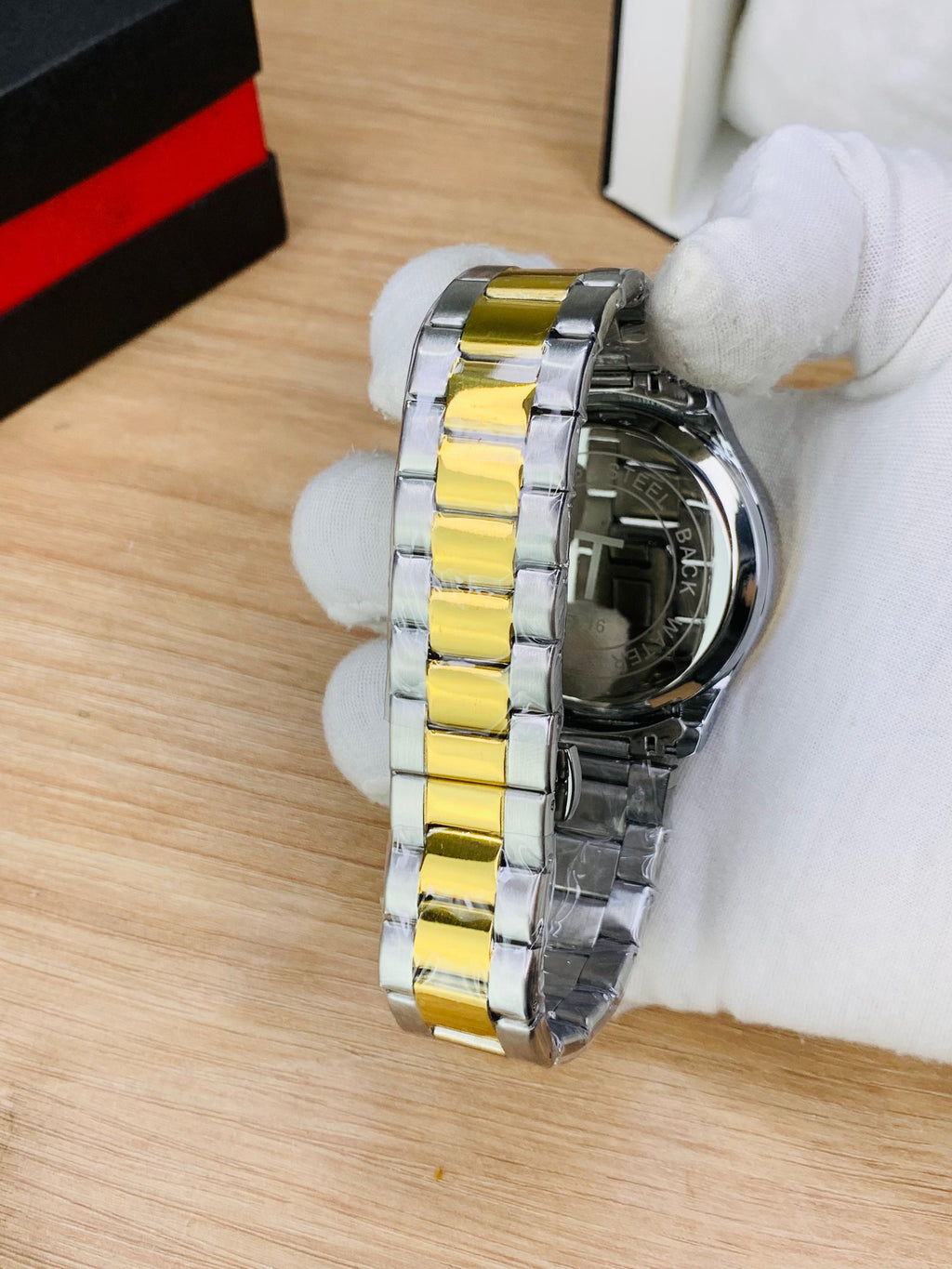 Two Tune Black Dial Watch