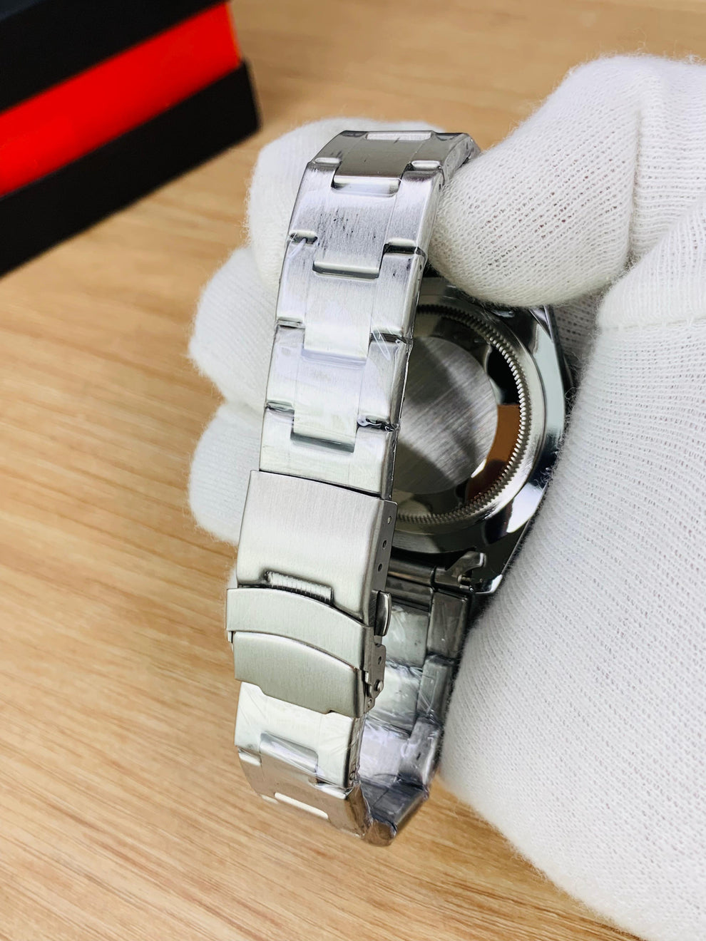 Rotating Bezel Master Lock Watch