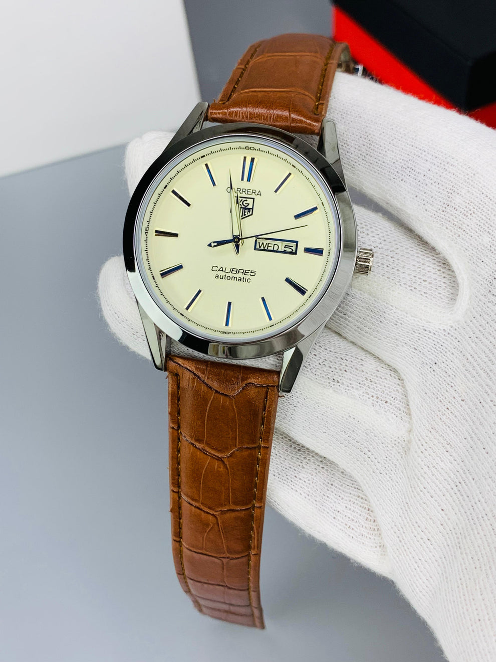 Tag Heuer Calibre 5 Brown Color